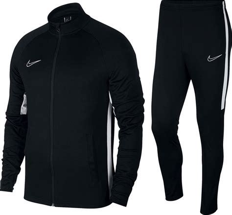 nike pak heren zwart|Zwarte trainingspakken .